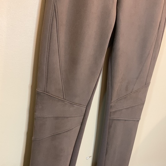 WHBM faux suede leggings - Picture 2 of 8